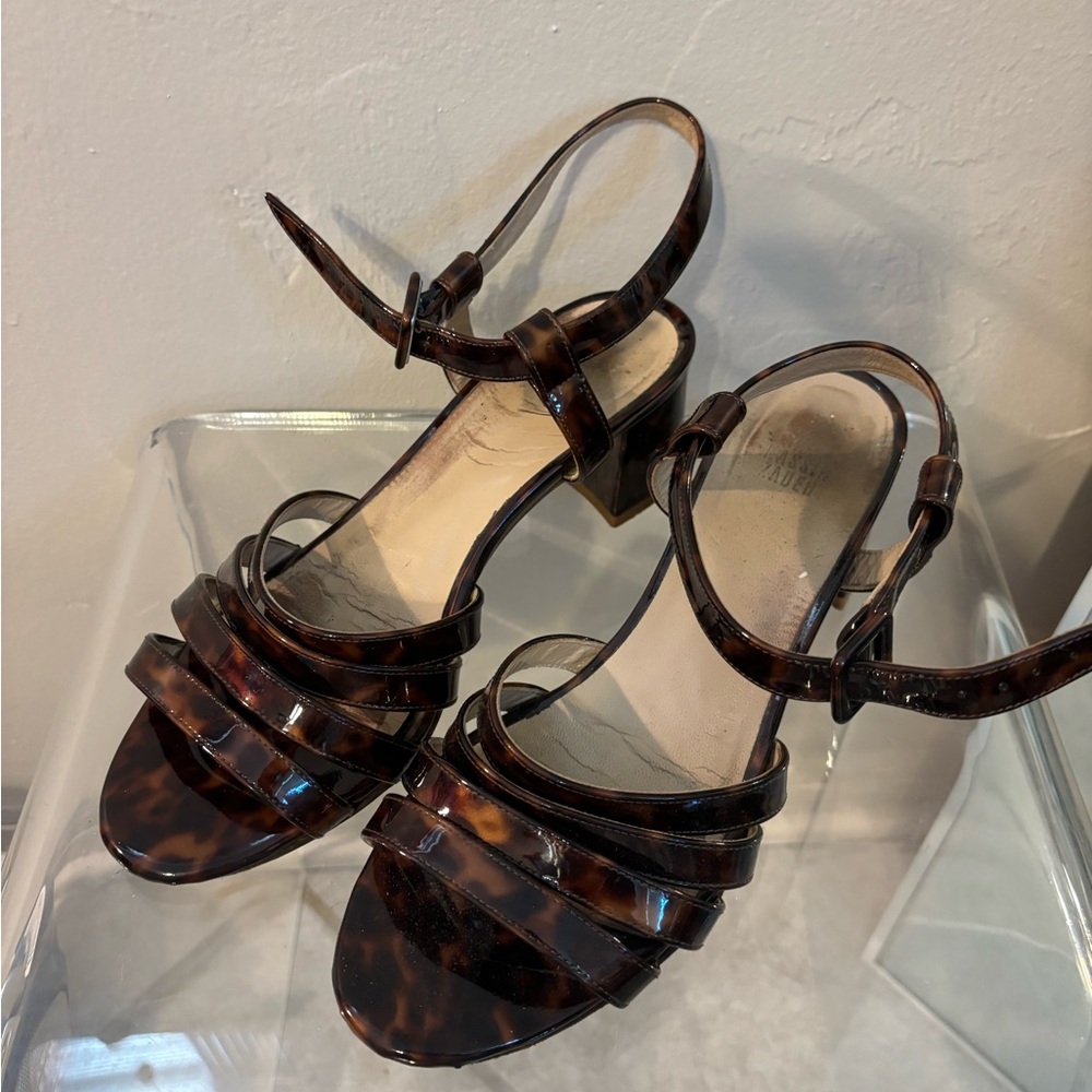 Maryam Nassir Zadeh tortoise shell mules